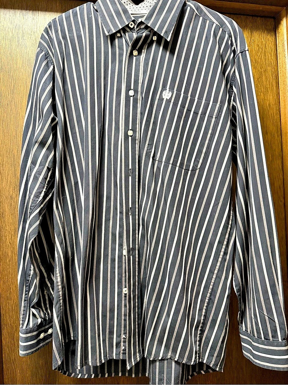 Cinch Men's Striped Shirt Size Medium